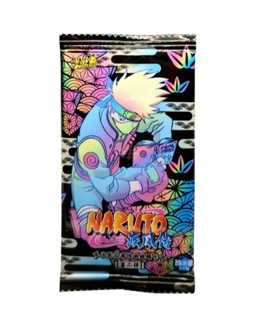 Kayou Naruto Cards Rainbow EX Pack Kakashi (1 Pack)