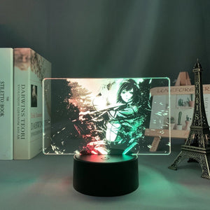 AoT "Mikasa" 2 Tone Acrylic LED Night Lamp
