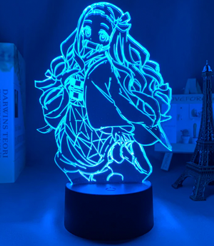 Demon Slayer "Nezuko" 16 Color Acrylic LED Night Lamp